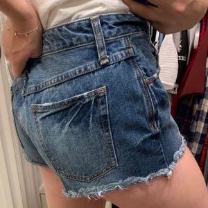 Free People Denim Shorts